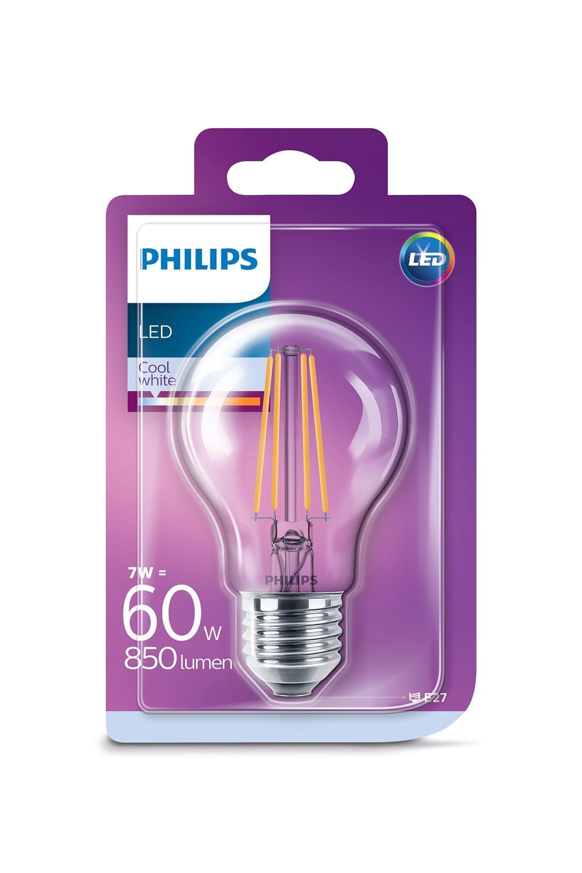Philips Led Classic Ampul 60W A60 E27 Non Dim 4000K Ampul Fiyat Yorumlar Trendyol