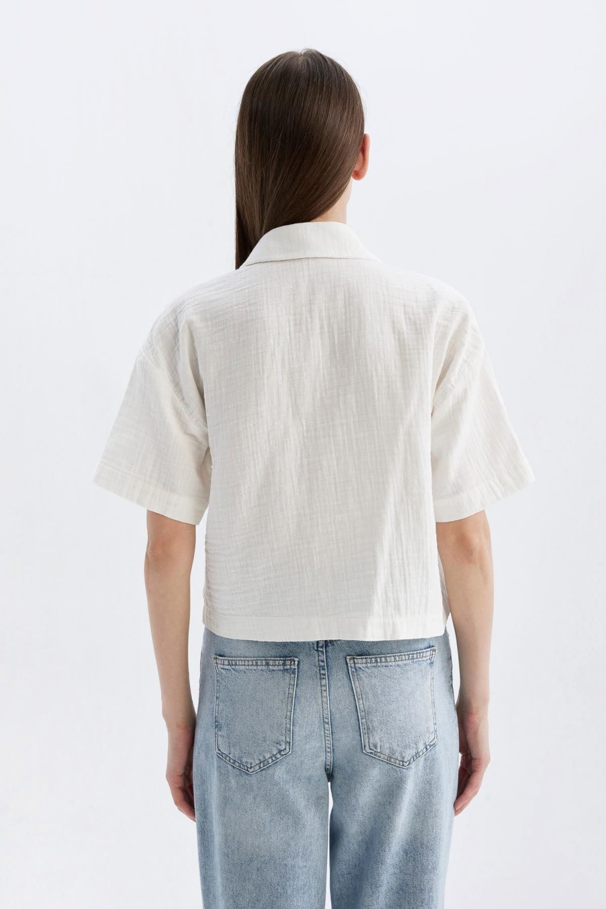 شومیز زنانه دفاکتو | D0588AX24SM Defacto - Image 6