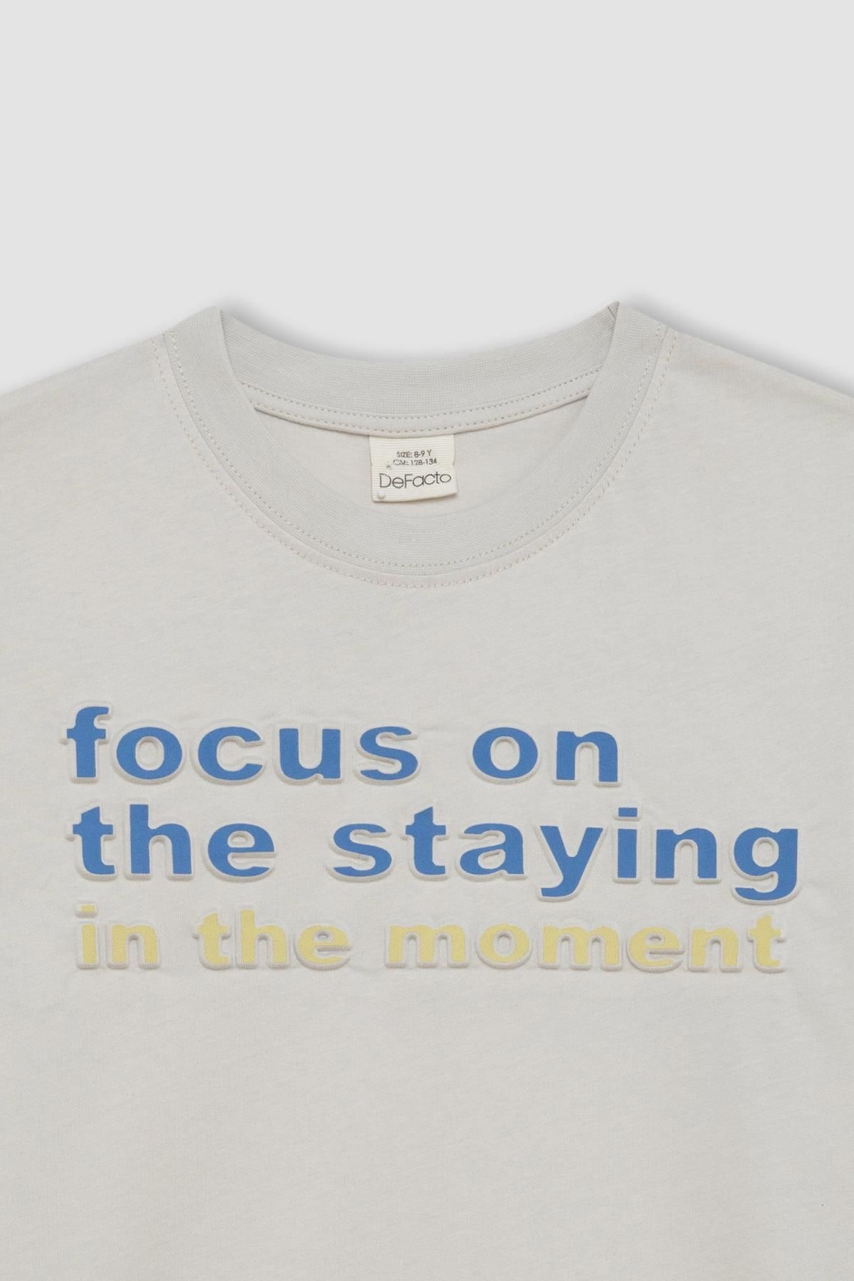 تی شرت پسرانه دفاکتو | D2223A824HS Defacto - Image 2