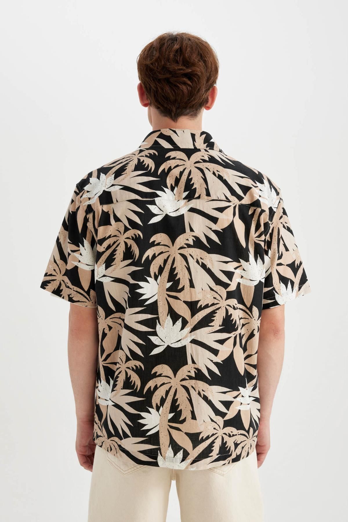 پیراهن مردانه دفاکتو | C7667AX24SM Defacto - Image 6