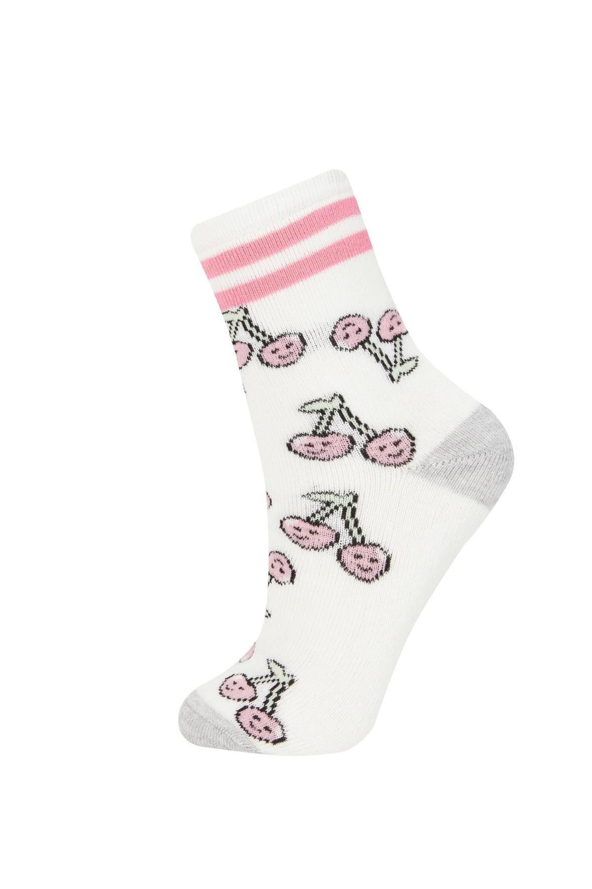 جوراب دخترانه دفاکتو | A6558A8NS Defacto - Image 3