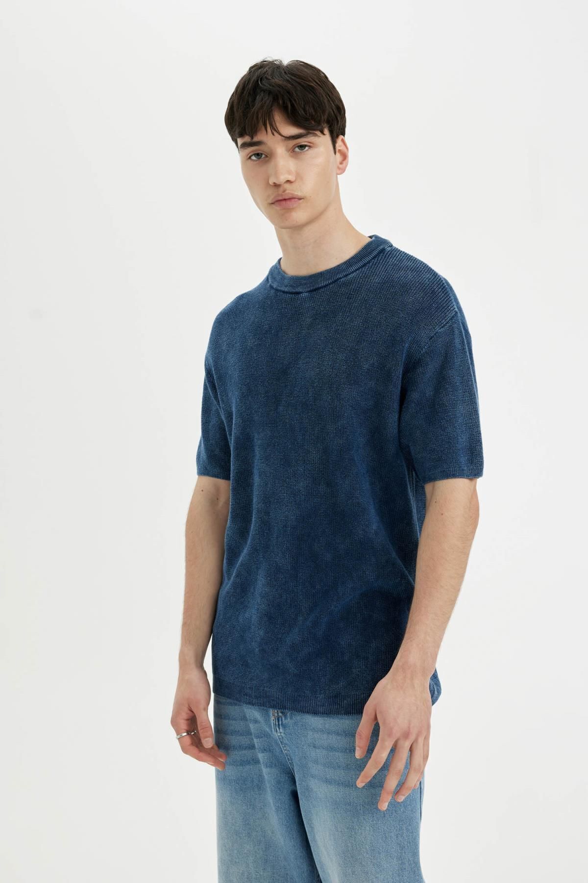 تی شرت مردانه دفاکتو | C7332AX24SM Defacto - Image 3