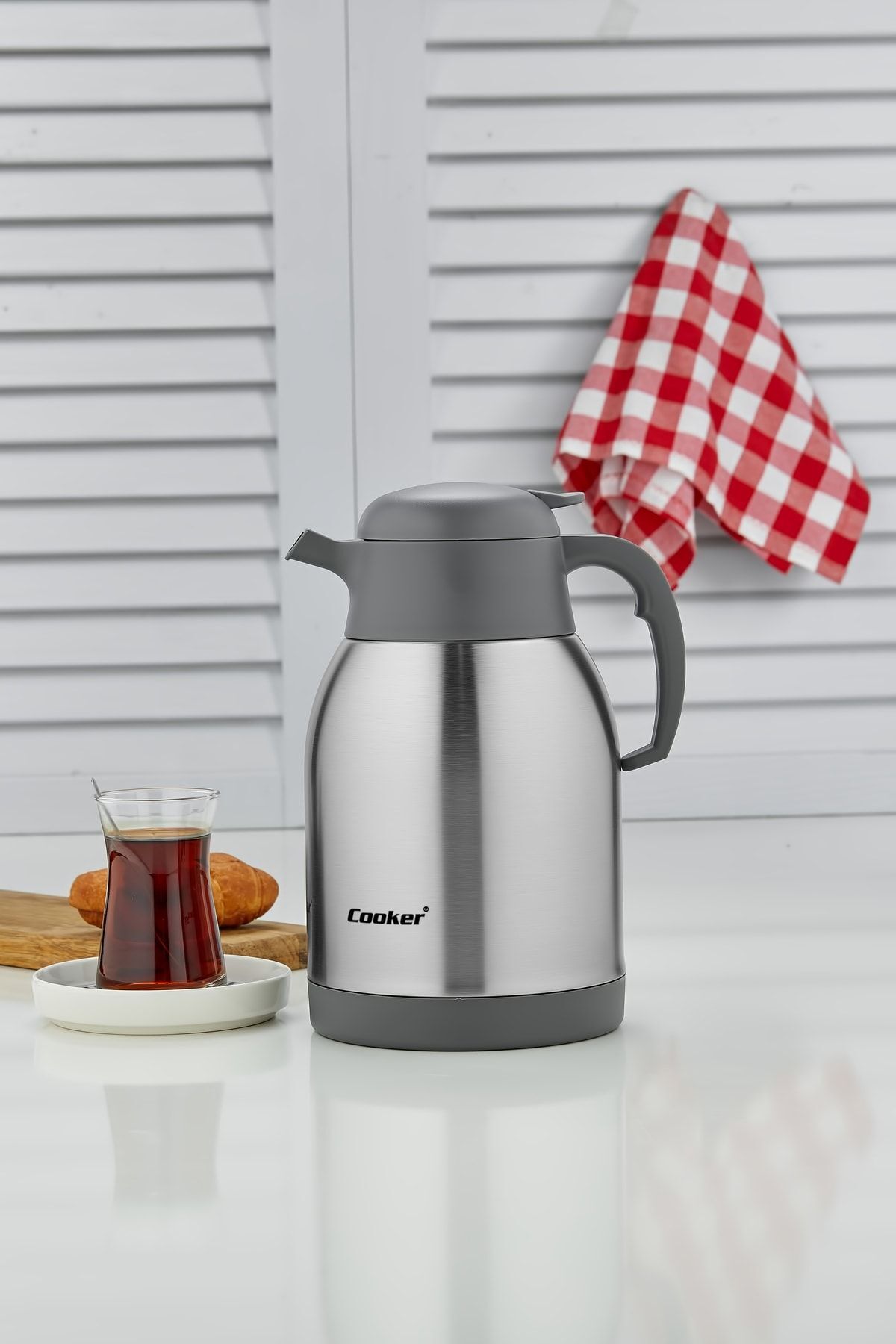 Cooker Premium Paslanmaz Celik 2 Lt Piknik Kamp Ofis Cay Kahve Termosu Ckr2005 Fiyat Yorumlar Trendyol