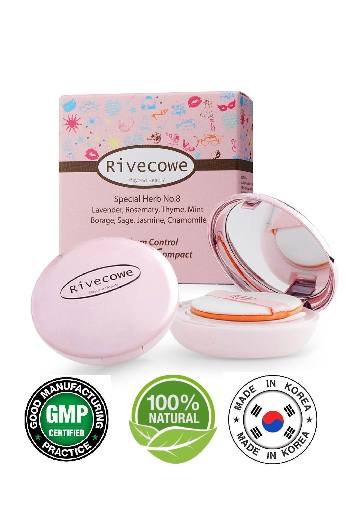 Sebum Dengeleyici Sıkıştırlımış Pudra-sebum Kontrol Kompakt Cc Patch