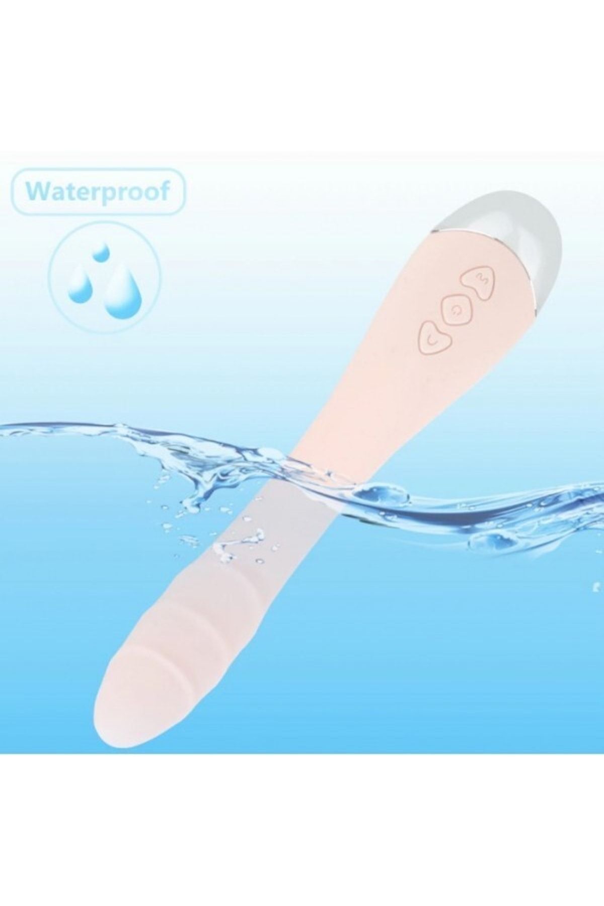 Usb Şarjlı Ultra Güçlü Titreşimli G-spot Uyarıcı Vibratör 5