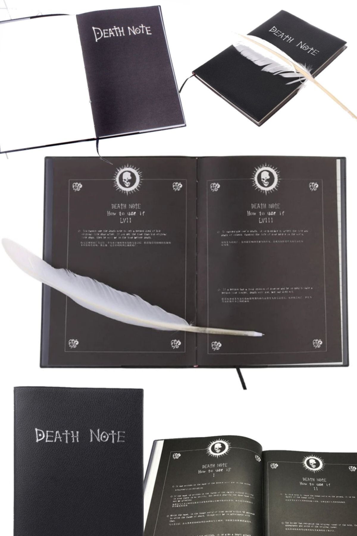 Utelips-Anime Collection Death Notebook & Pen Death Note Notebook Set A5 Animation Gift Notebook & Pen 3