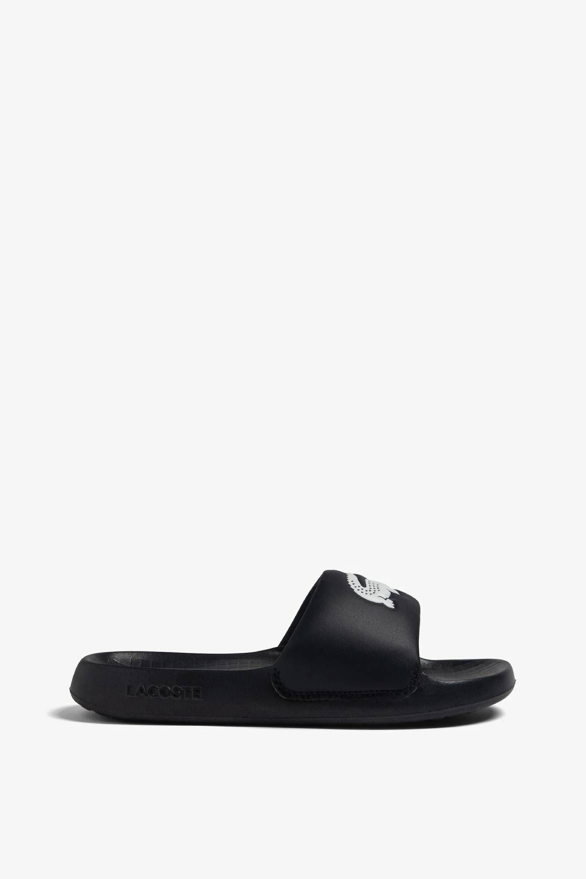 دمپایی مشکی مردانه Croco 745CMA0002 اورجینال Lacoste