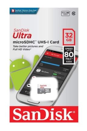 Sandisk Ultra 32gb 80mb/s Micro Sd Hafıza Kartı SN1