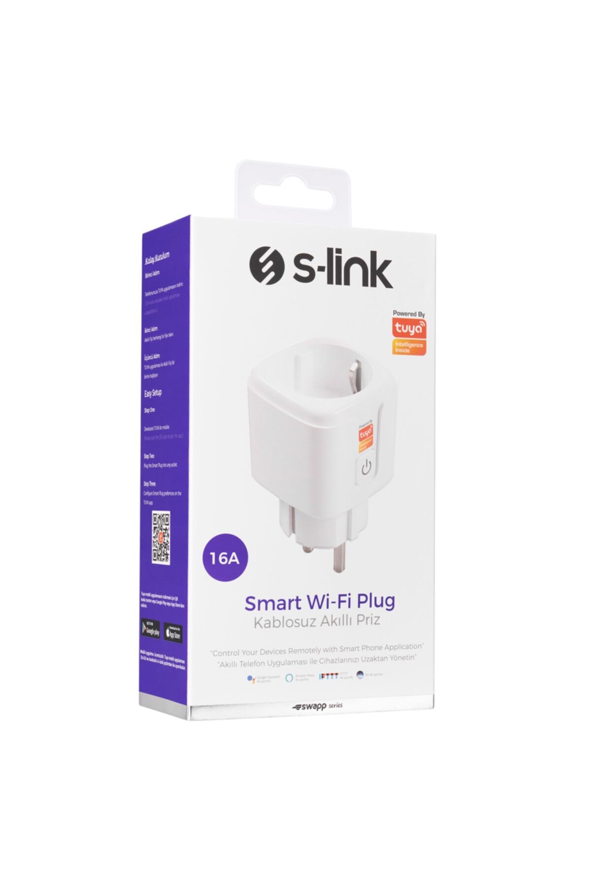 S-LINK-Swapp Sl-01 - 16 Ampere Smart Wifi Tuya Supported Socket 4