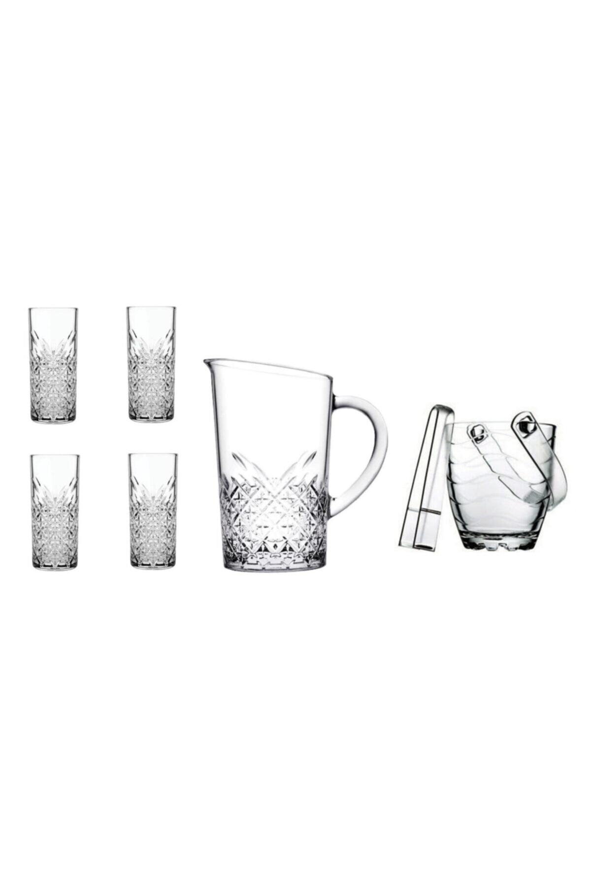Paşabahçe Timeless Raki Glass - 7 Pieces. Special Series Pitcher Raki Glass