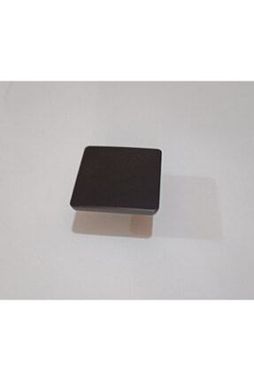 Kare Düğme Kulp Siyah 35mm (dolap Çekmece Mobilya Mutfak) 149