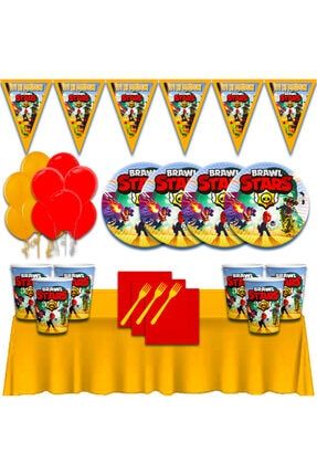 16 Kişilik Doğum Günü Parti Süsleri Malzemeleri Seti pkkbrw0002