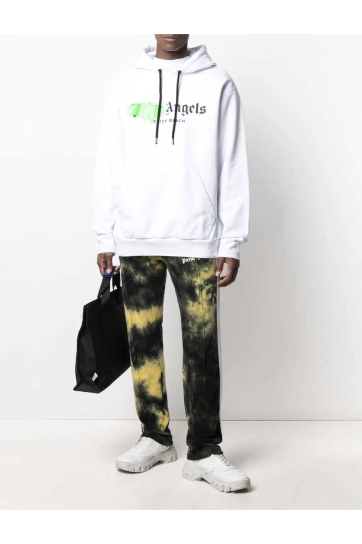 Palm Angels-Venice Beach Logo Oversize Hoodie 2