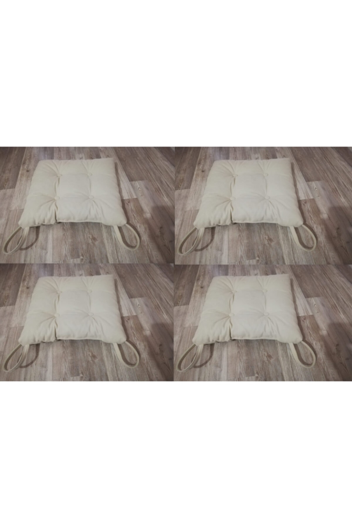 Pofidik Square Chair Cushion 4pcs 40x40 Cm