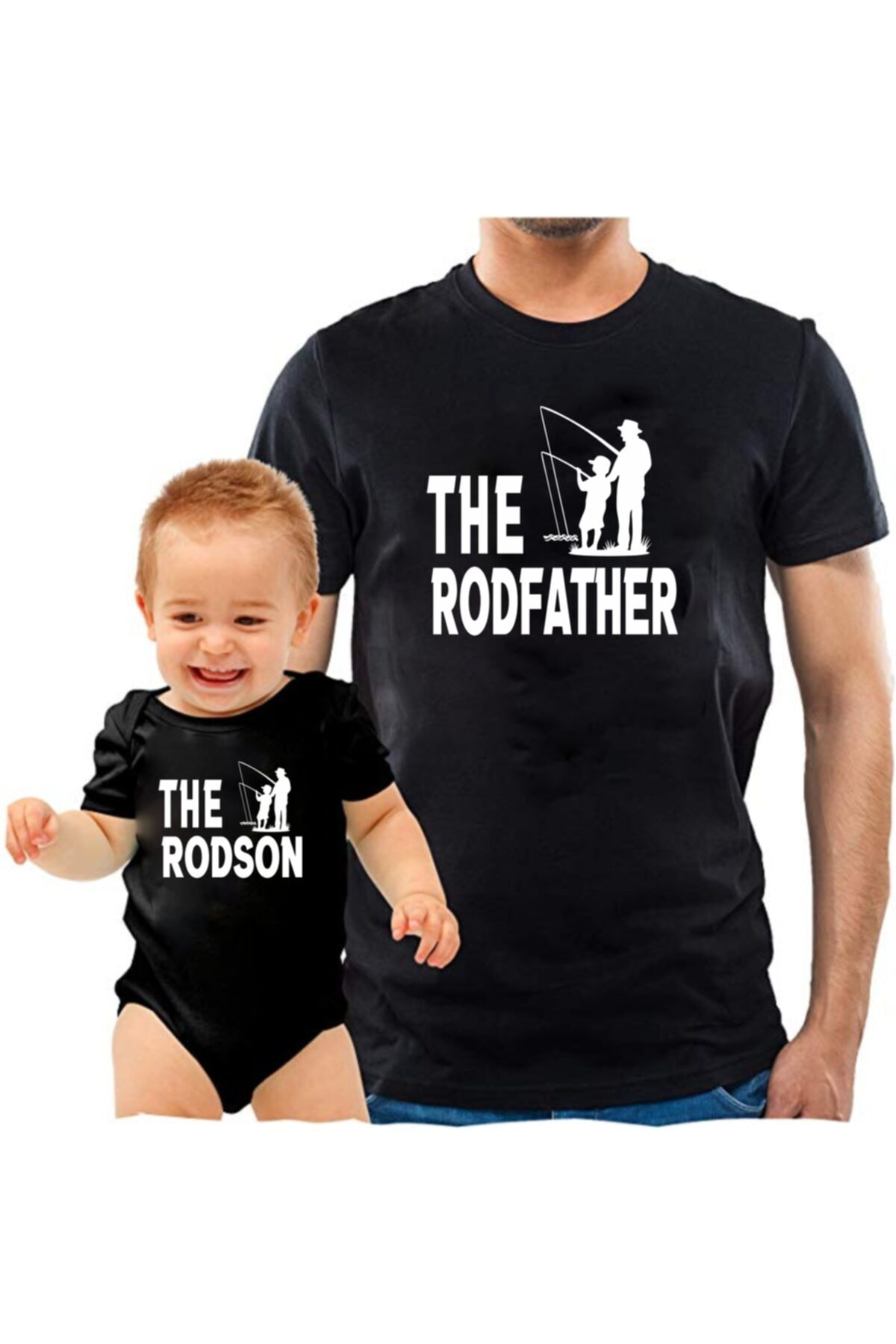 The Rodfather The Rodson Black T-Shirt (Add 2 Pieces to Basket to Make a Single Product Combination)