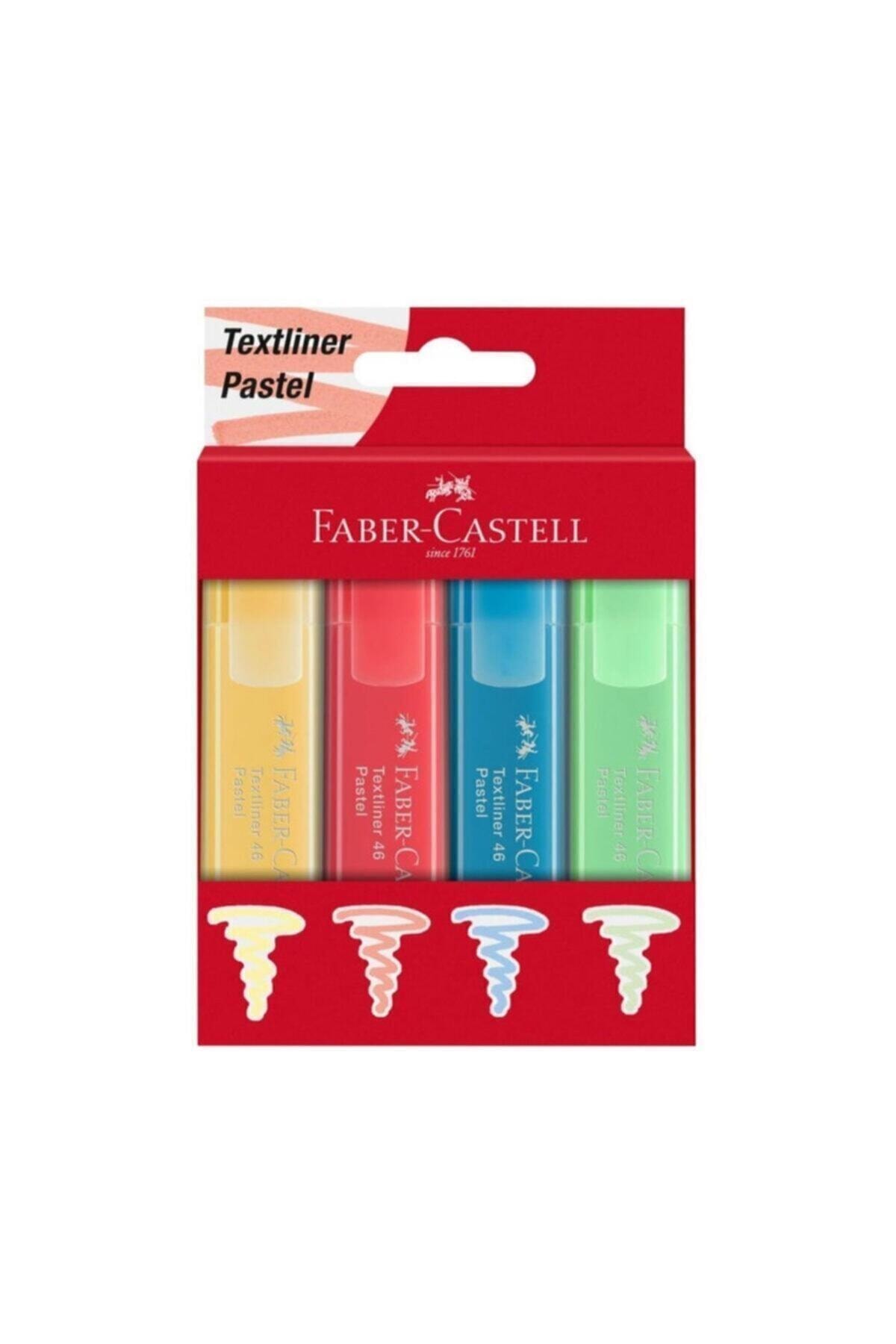 Faber Castell 4 Renk Set Pastel Fosforlu Kalem PN7005