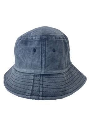 Uv400 Korumalı Unisex Eskitme Antrasit Balıkçı Bucket orc-20618