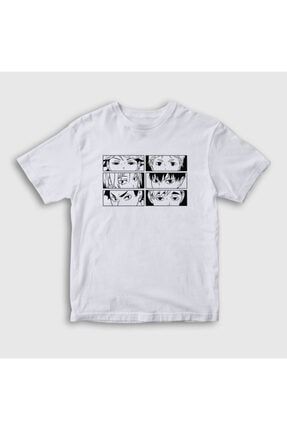 Unisex Çocuk Beyaz Setters Voleybol Anime Haikyu T-shirt 237772tt