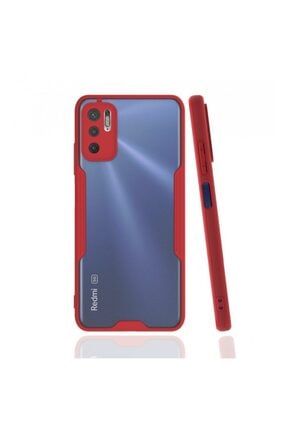Teleplus Redmi Note 10 5g Kılıf Kamera Korumalı Platin Silikon Kırmızı 736274216