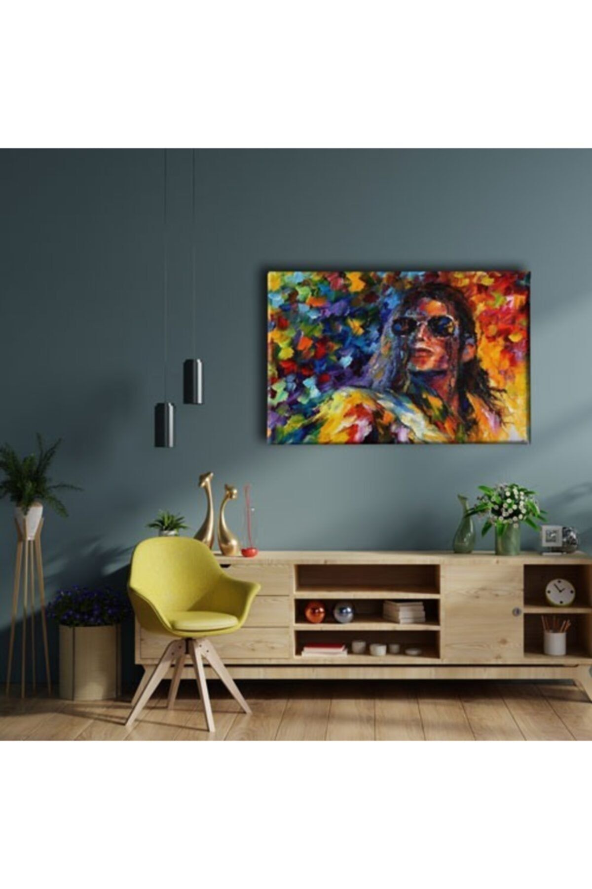Desenlio-Michael Jackson Canvas Painting 2
