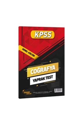 Kpss Coğrafya Yaprak Test 000011
