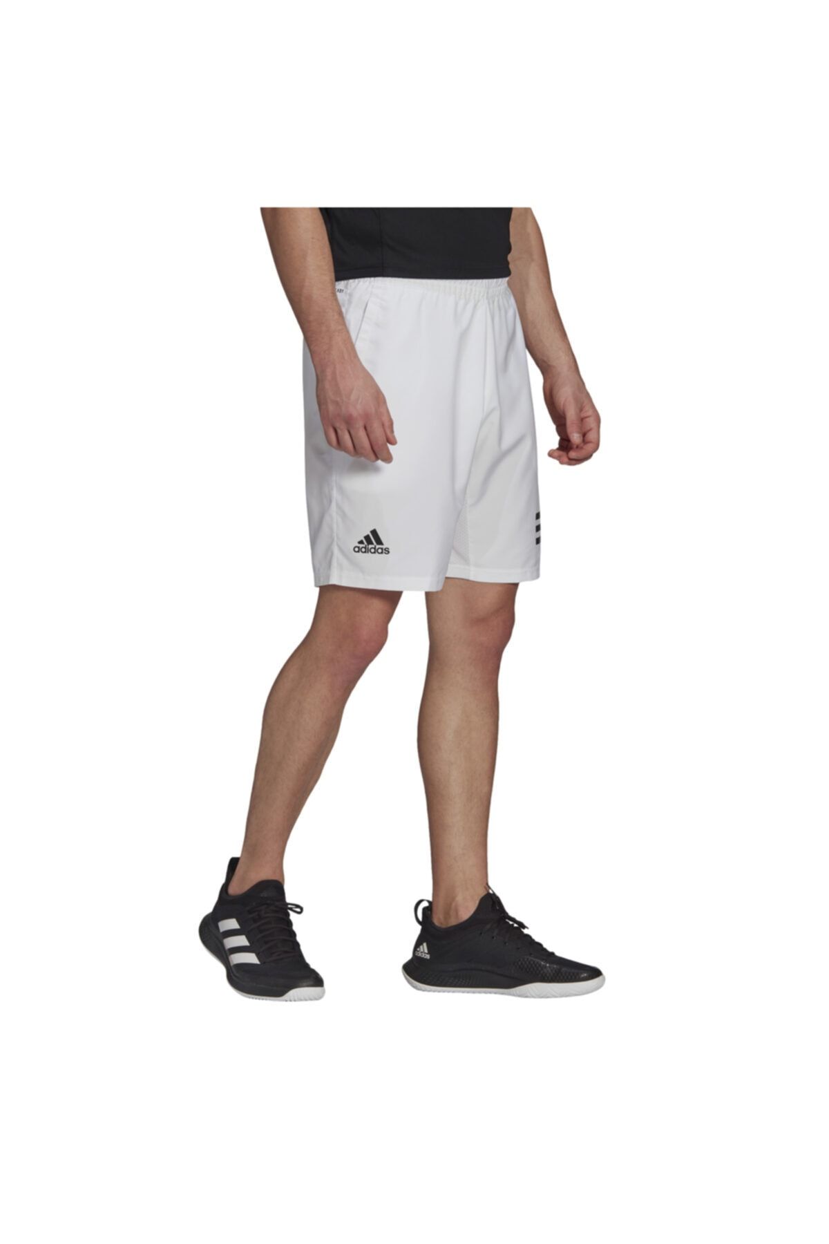 شلوارک ورزشی آدیداس مردانه مخصوص تنیس سفید Adidas