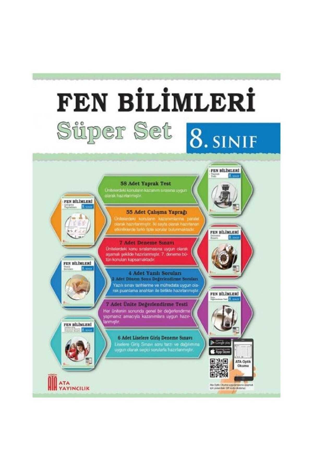 Ata Yayincilik 8 Sinif Fen Bilimleri Super Set Fiyati Yorumlari Trendyol