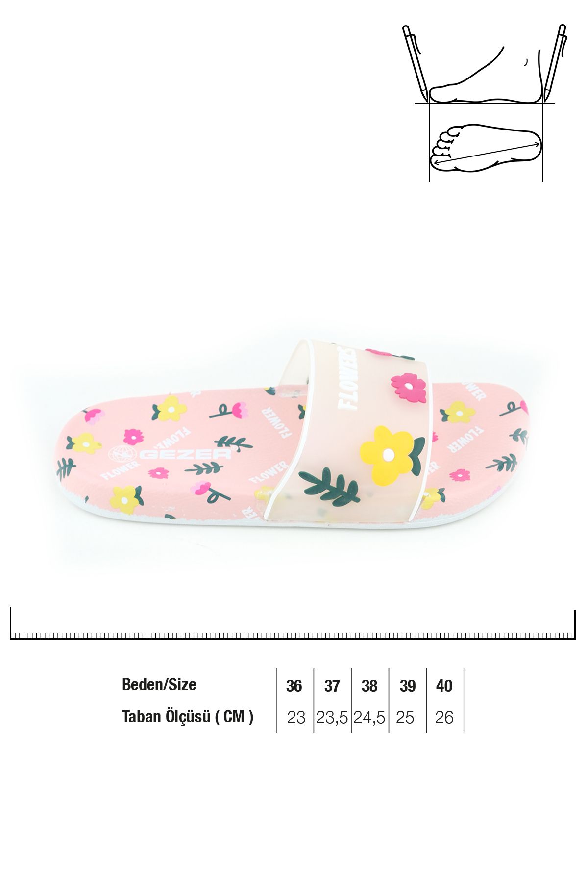 GEZER-Summer Wet Floor Suitable Daily Pool Beach Women's Slippers 2