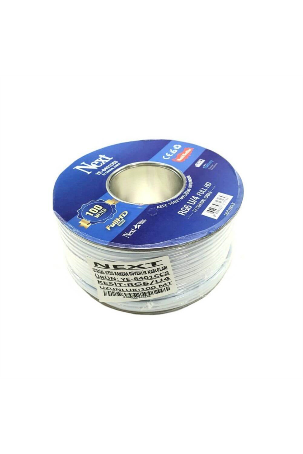 Genel Markalar Next YE-6401 CCS RG6 U/4 100 Mt Anten Kablosu