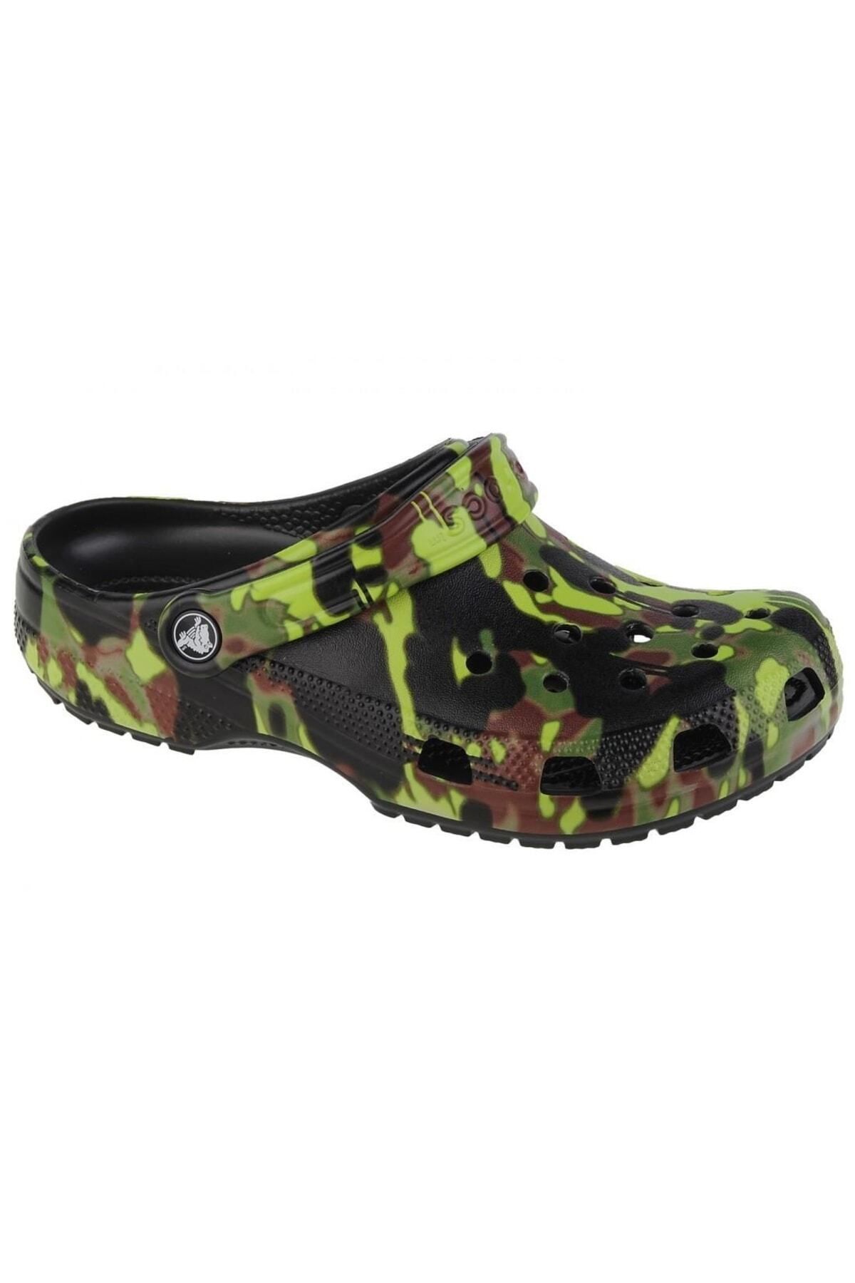Crocs 208305 001 Camo Clog Slippers Sandals