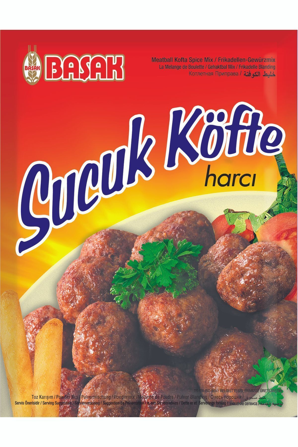 BAŞAK Sucuk Köfte Harcı 100 Gr. X 12 Adet