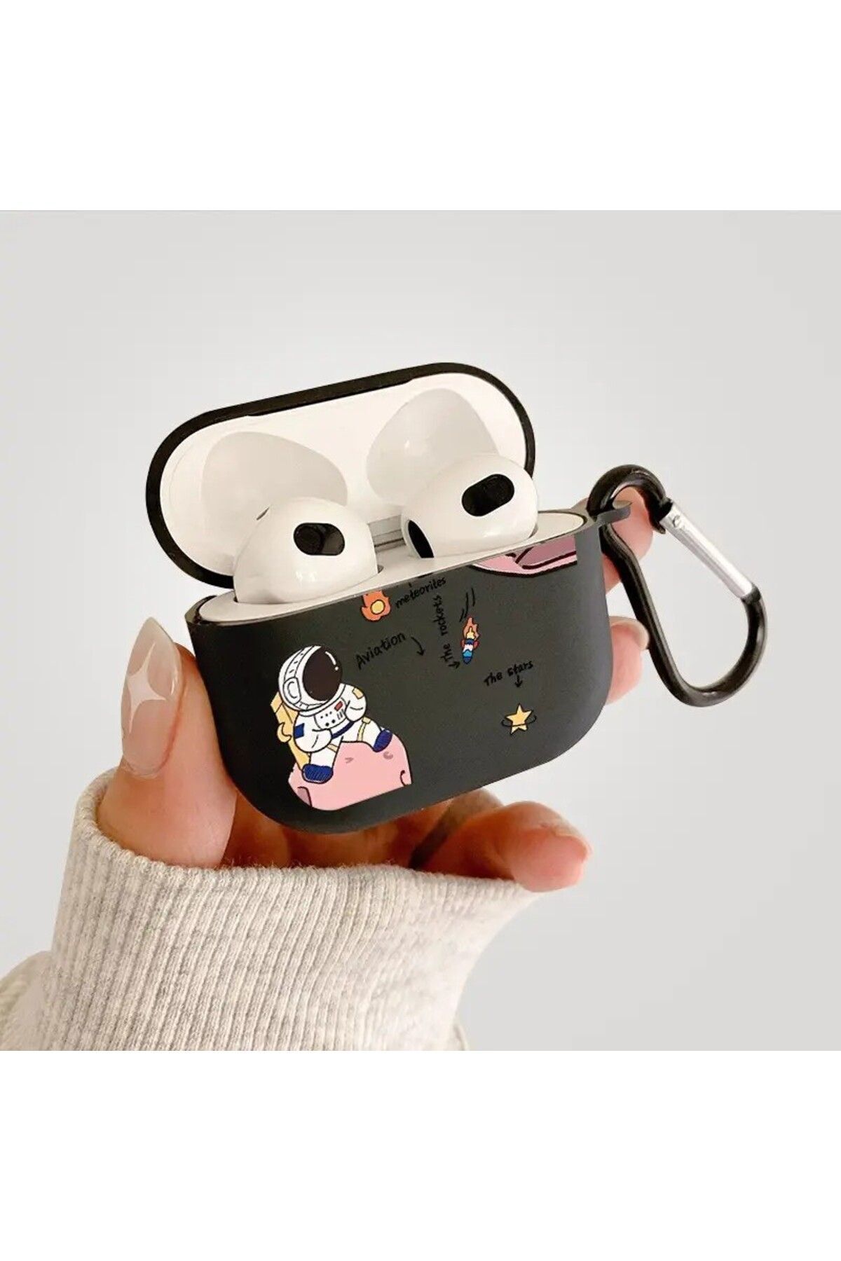 Airpods Pro 2. Nesil Uyumlu Kablosuz Kulaklık Kılıfı 3