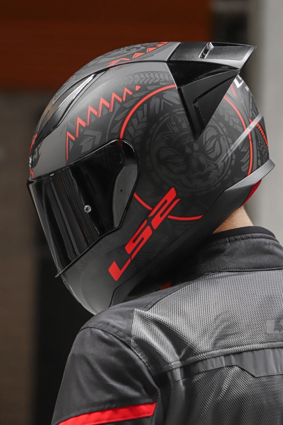 LS2 RAPID RACE TAKAROA MAT S YAH KIRMIZI KASK Fiyat Yorumlar Trendyol