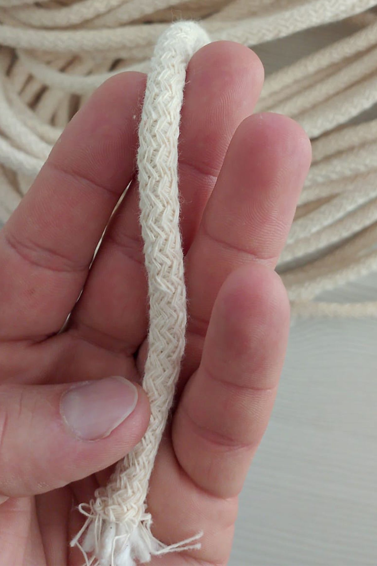 Bevella Macrame Cord-Macrame Rope Multi-Purpose Kaytan Cord Rope Woven, Swing, Supla, Mop Rope 2