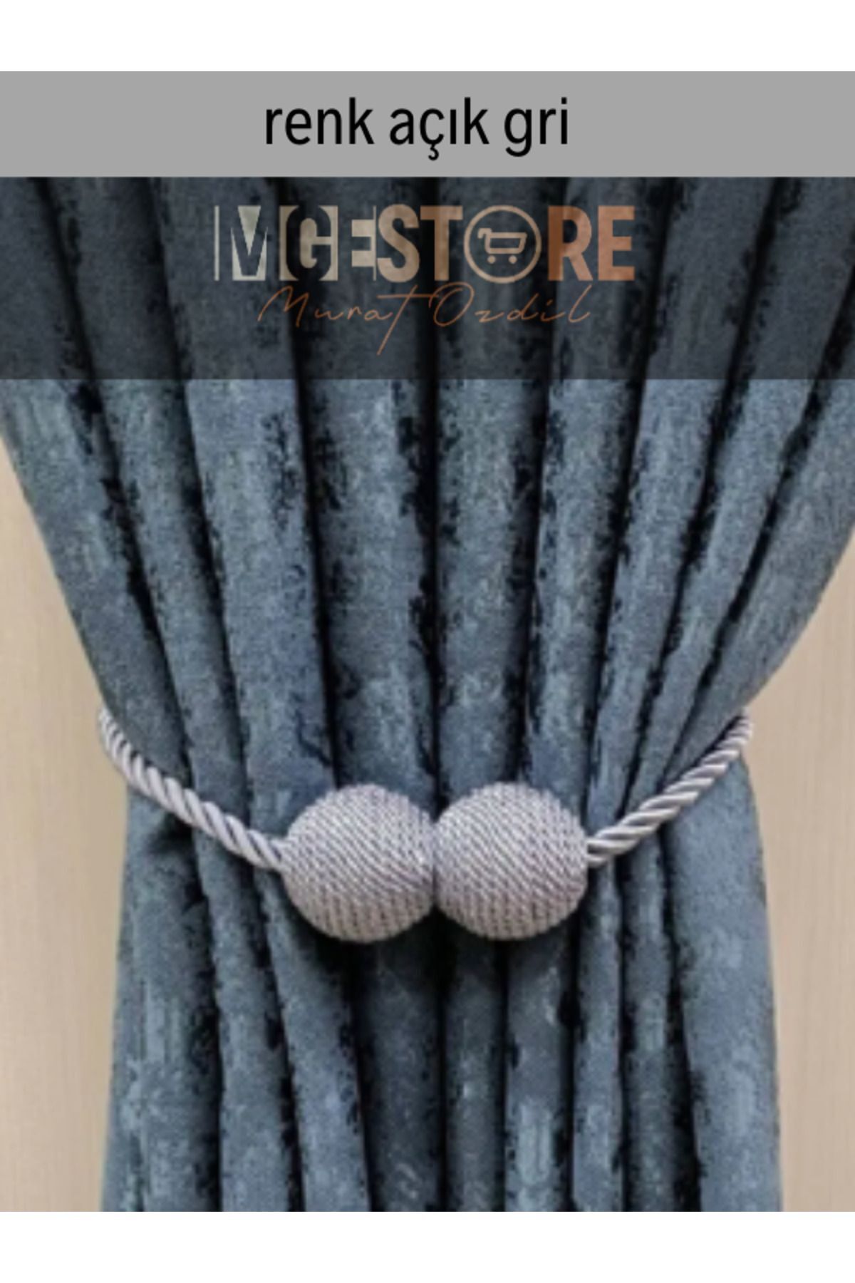 MGEStore Magnetic Curtain Collector Brachool (set De 2) - Mărime unică
