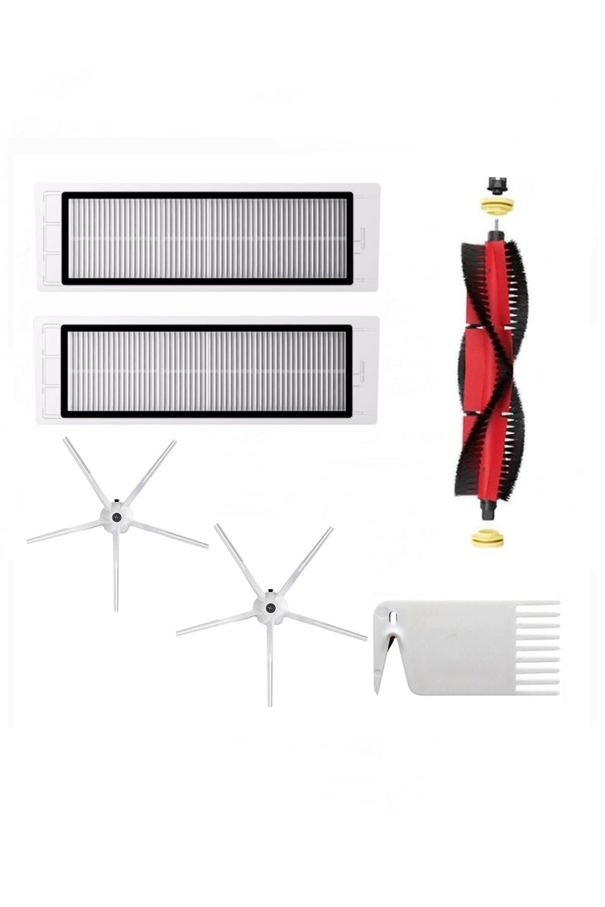 ibrush-Roborock S6/s6 Pure White Compatible Filter Set - Basic 1
