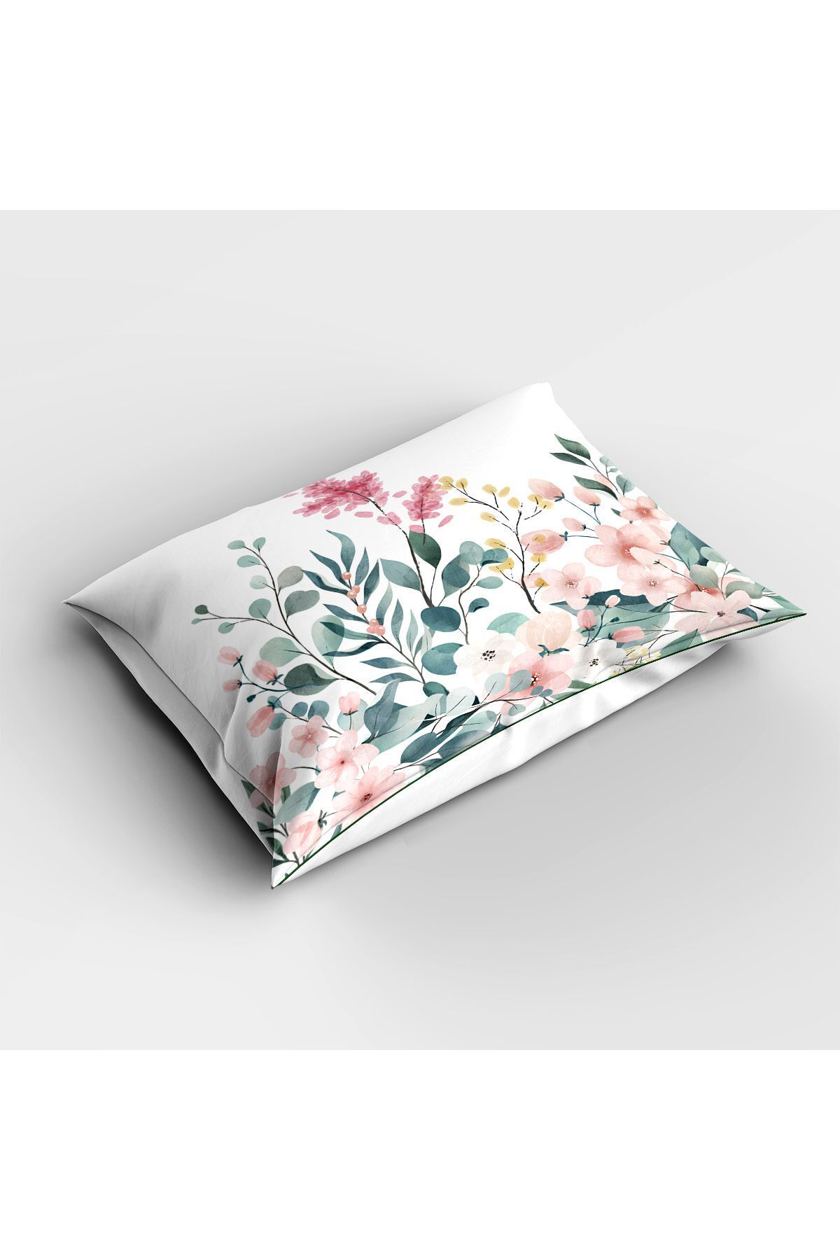 3D ELSE HALI-Patterned Printed Black Pique Set - Single Bedspread 4