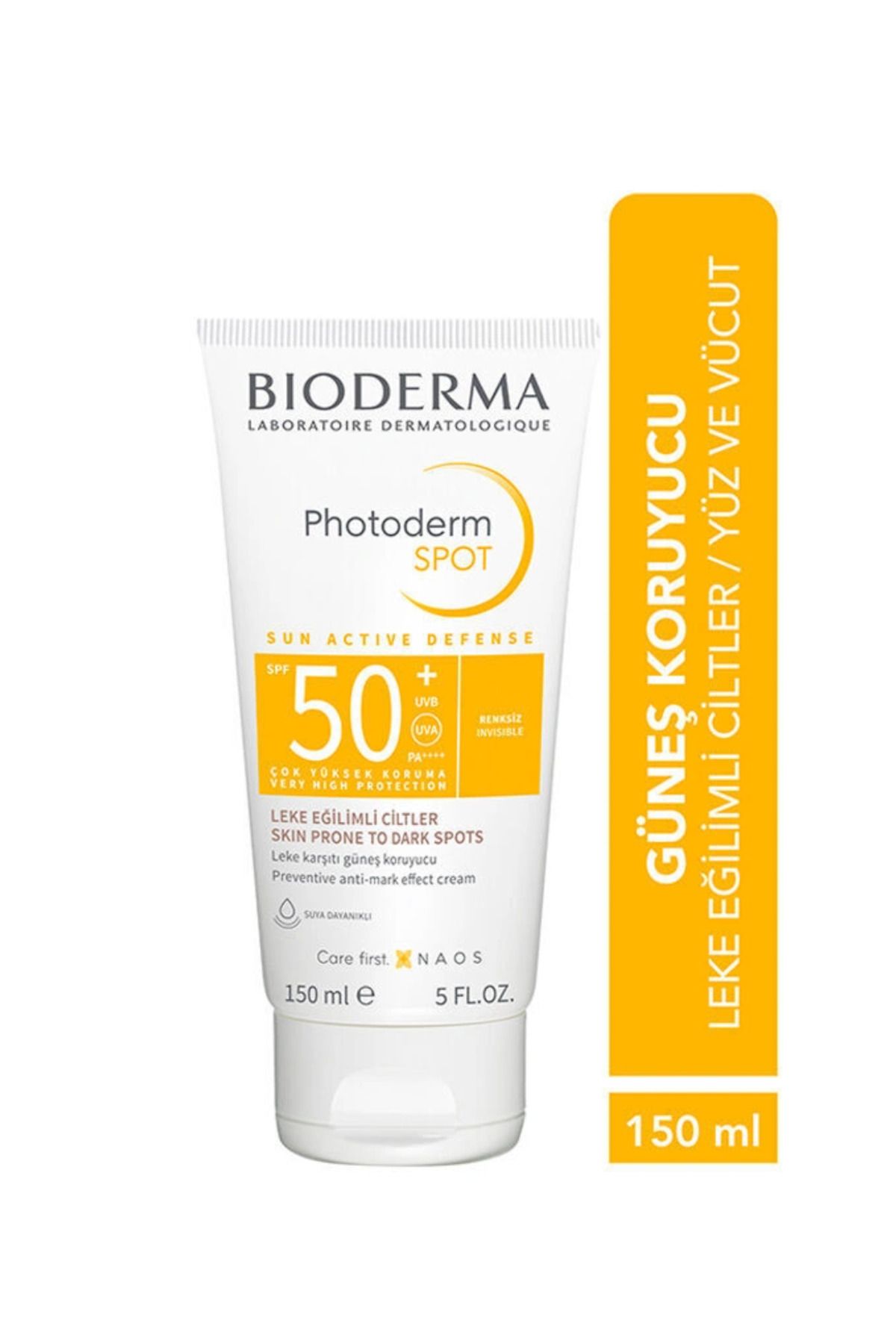 کرم ضد آفتاب ضد لک 150 میلی لیتری فتودرم اسپات SPF50+ Bioderma
