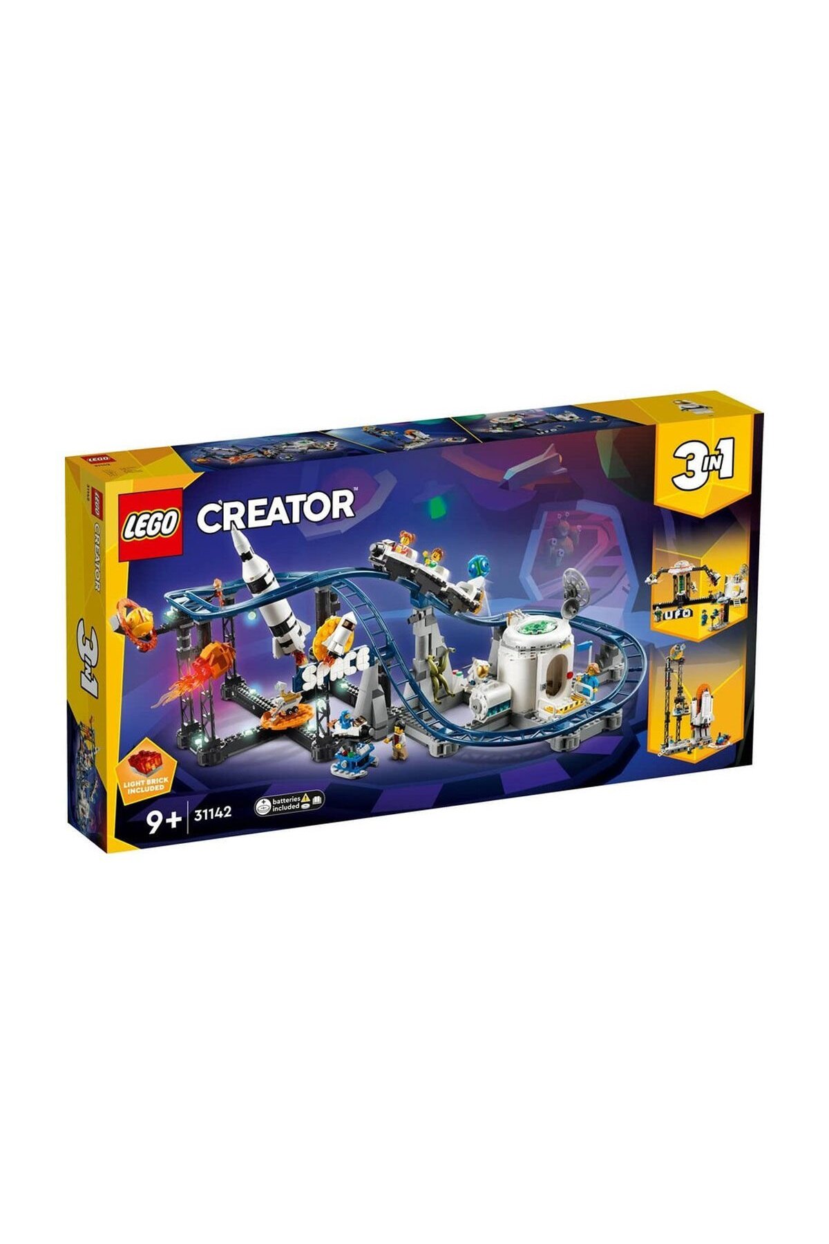 LEGO 31142 Lego Creator 3ü1 arada Uzay Hız Treni 874 parça +9 yaş
