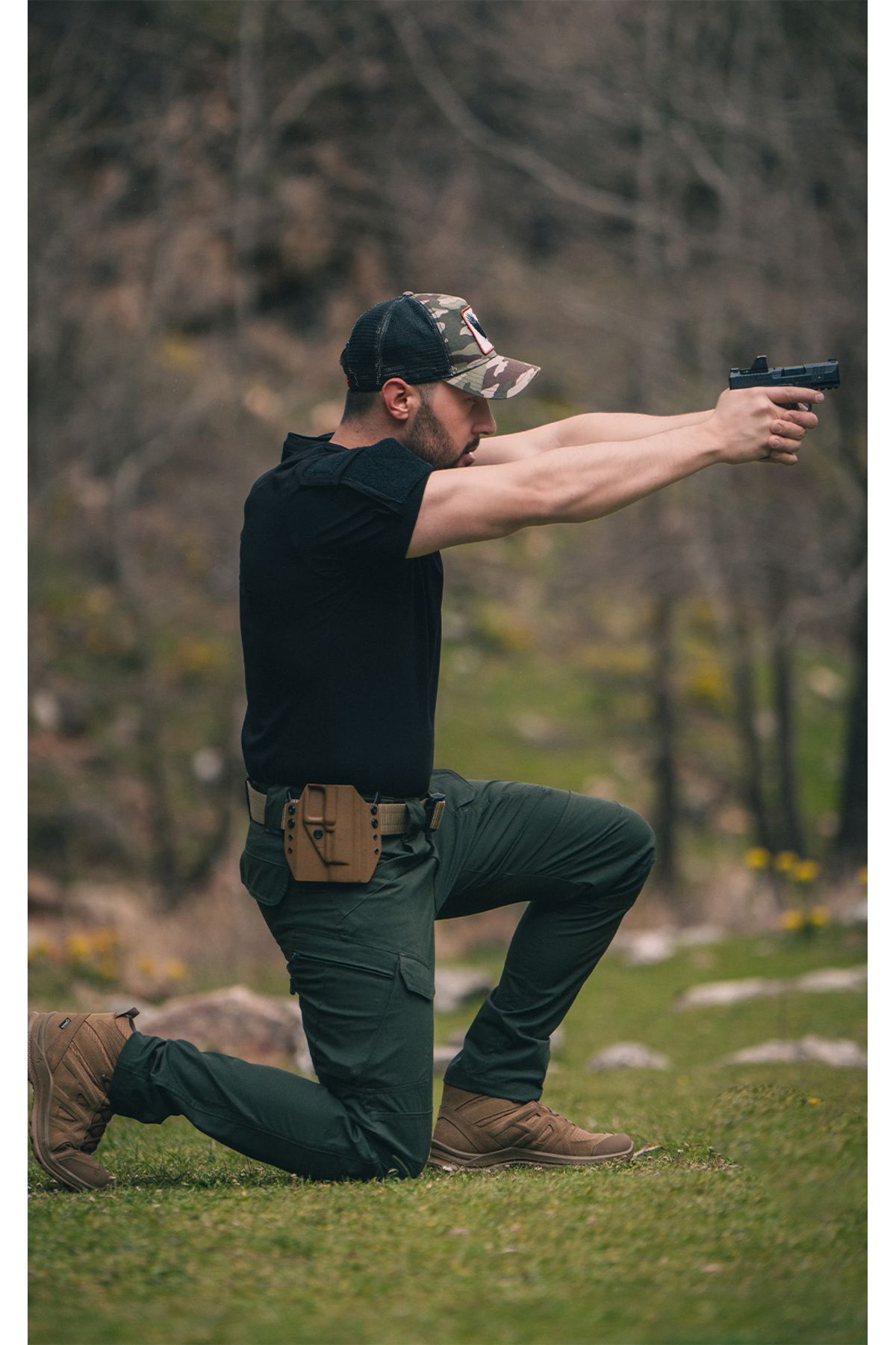 North Mountain Strong Tactical Pantolon Yeşil – Dayanıklı, Şık Ve Fonksiyonel Taktik Pantolon