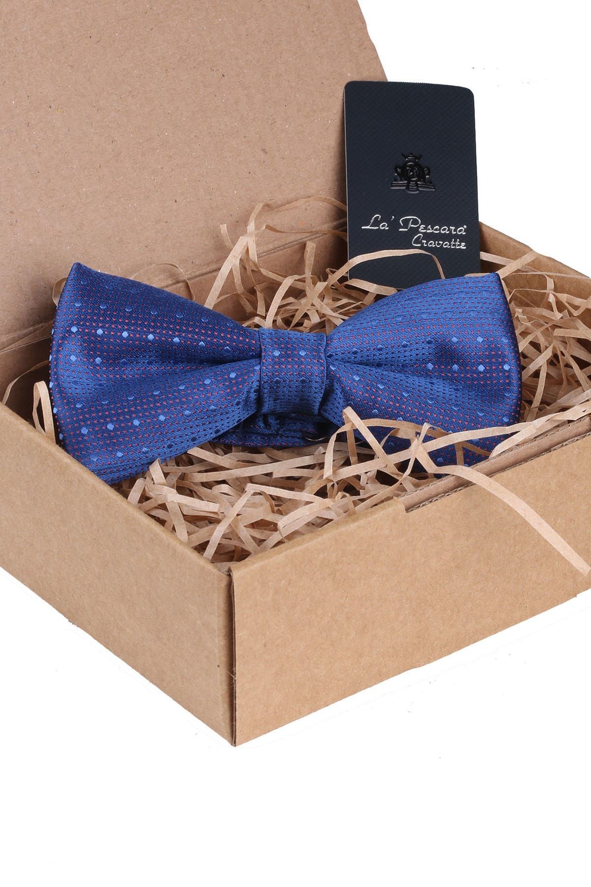  پاپیون خالدار سرمه‌ای P665