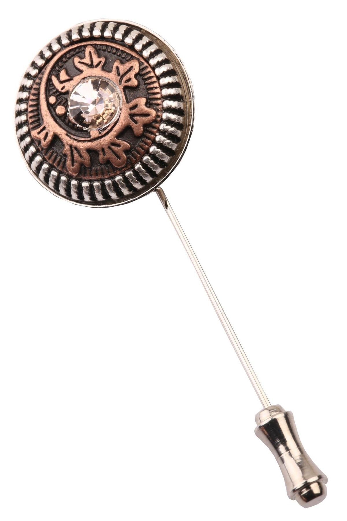  سنجاق یقه‌ای برنزی طرح سنگ YI148