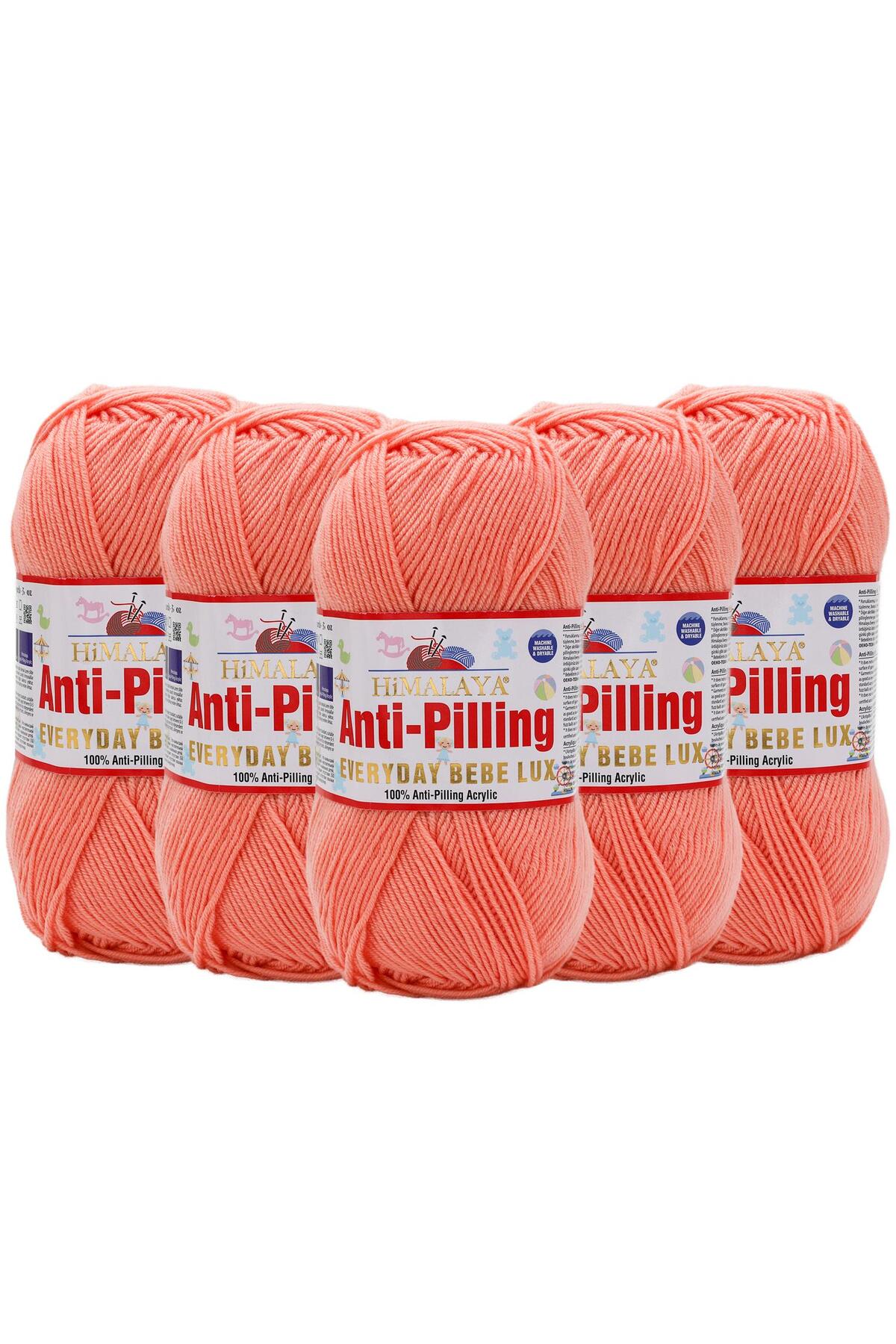 5 Pcs Himalayan Everyday Bebe Lux Anti Pilling Hand Knitting Yarn - 70431 Cub