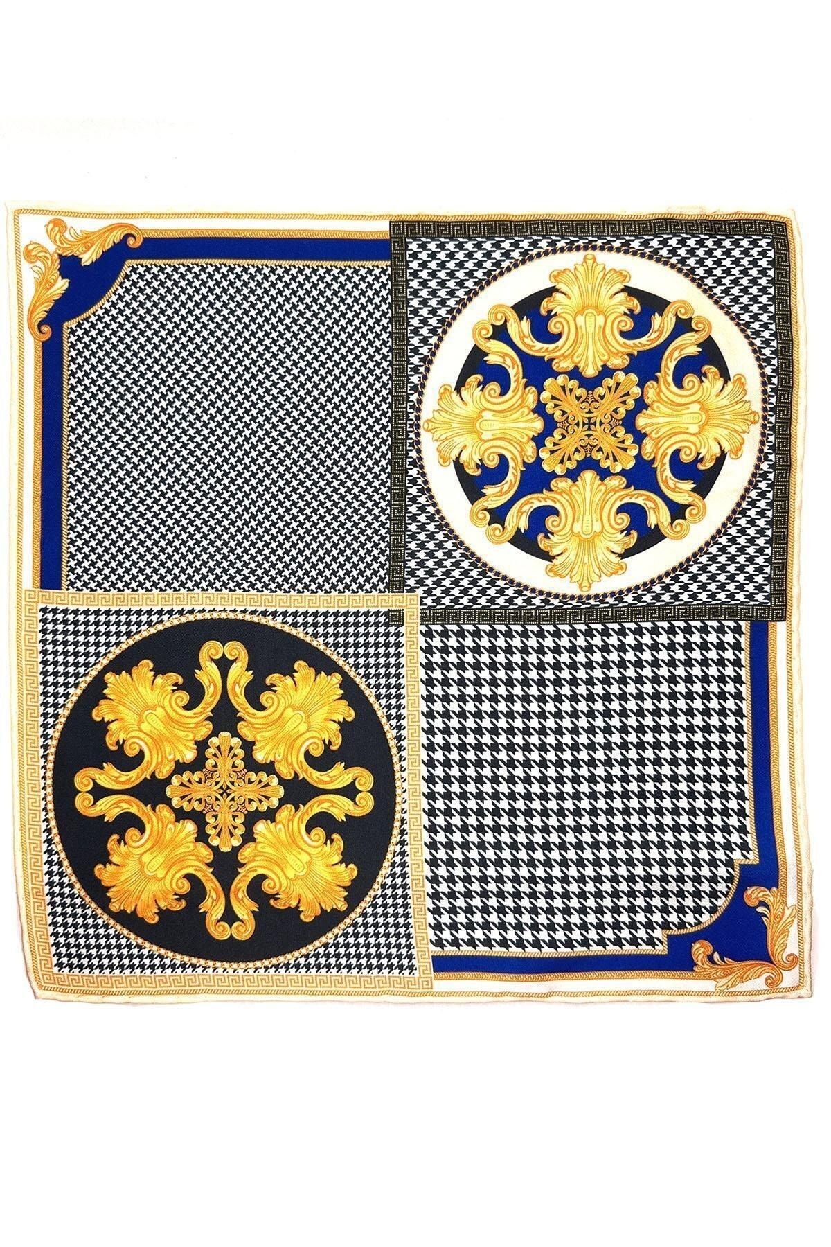 Kravatkolik Motif Desen Erkek Cep Mendili SPS581-78