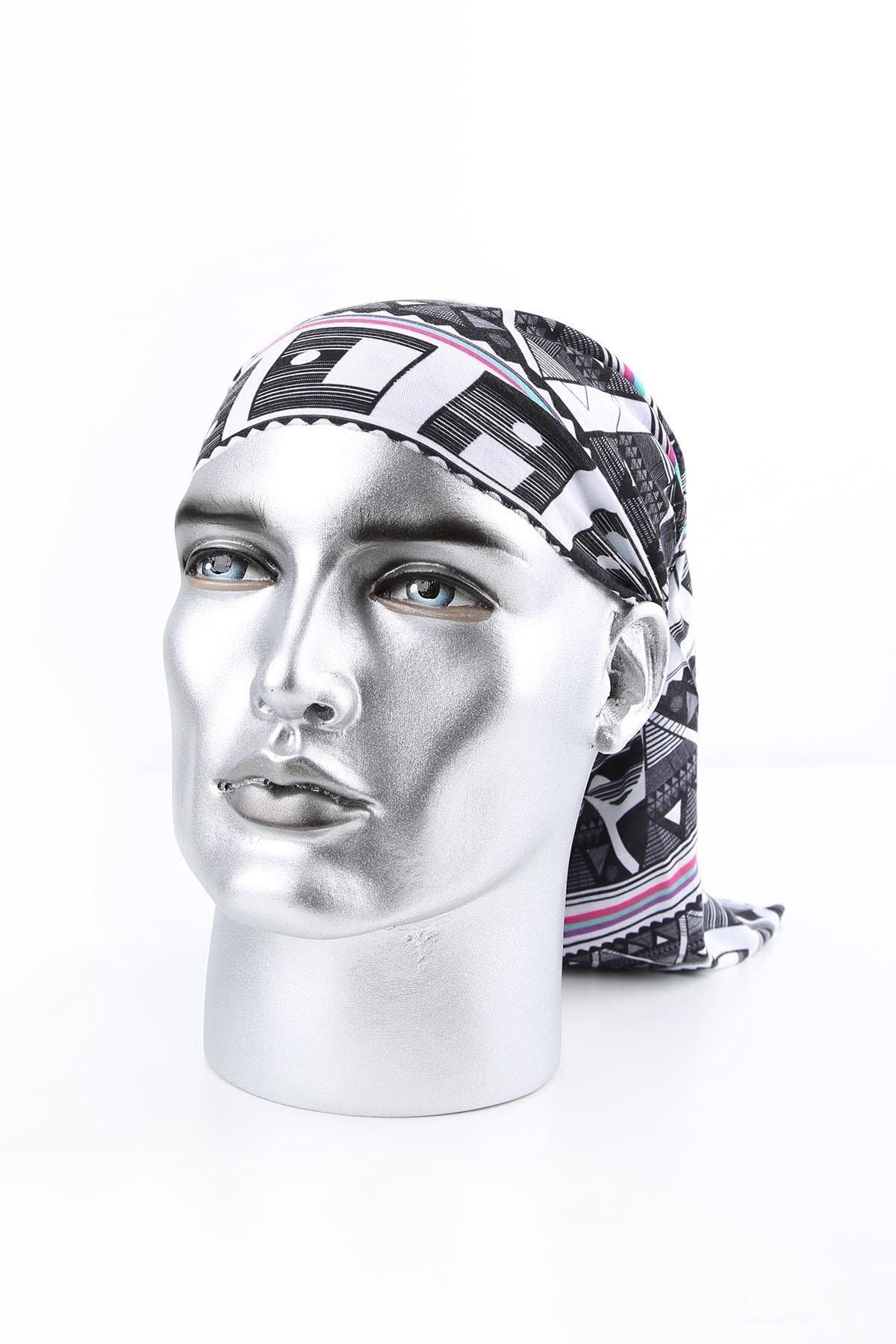  باندانا سفید خشمگین Bnd79