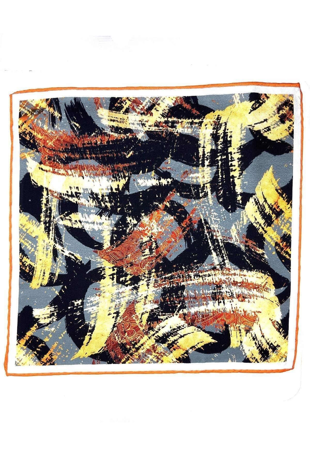  دستمال جیبی مردانه طرح دار رنگارنگ SPS598-59