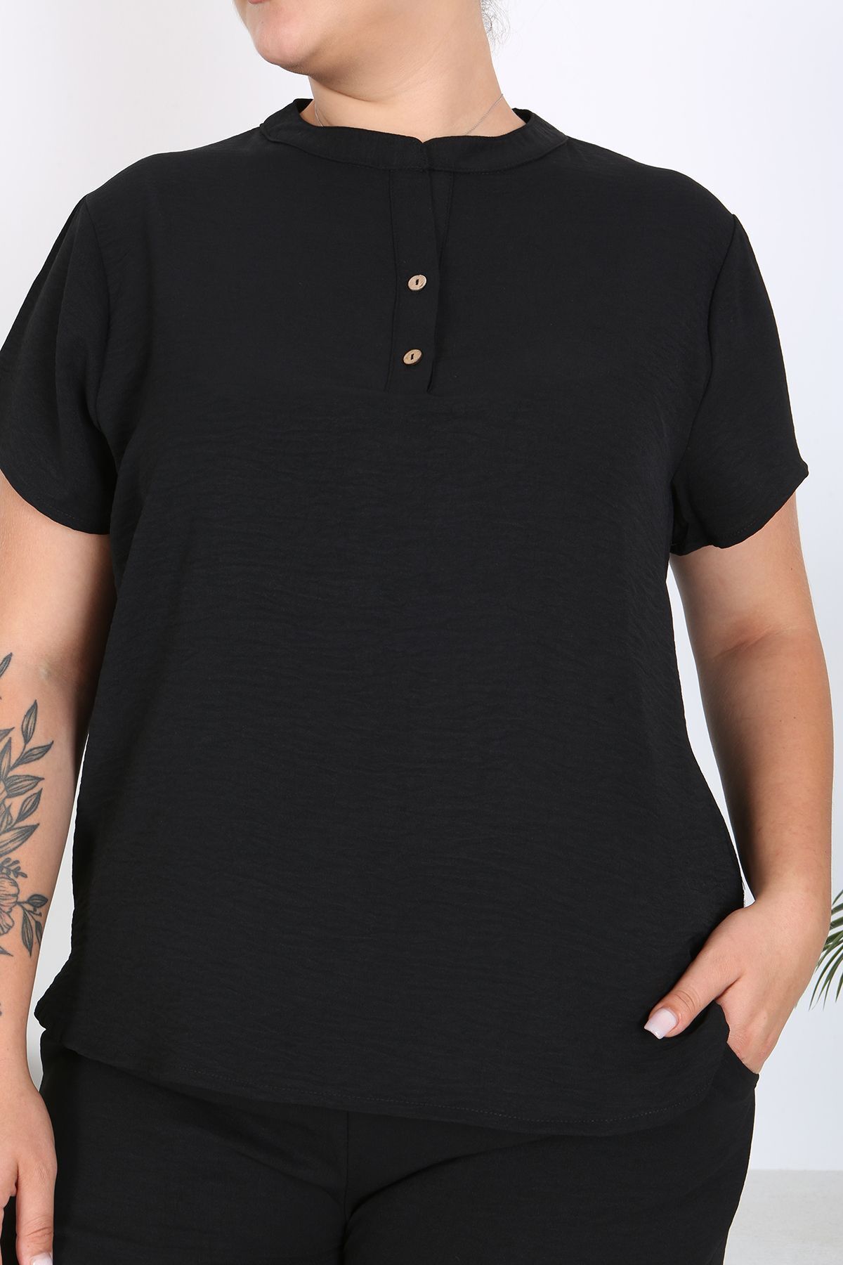 XL Modam-Σετ γιακά Judge's και υφασμάτινο Aerobin Plus Size 8
