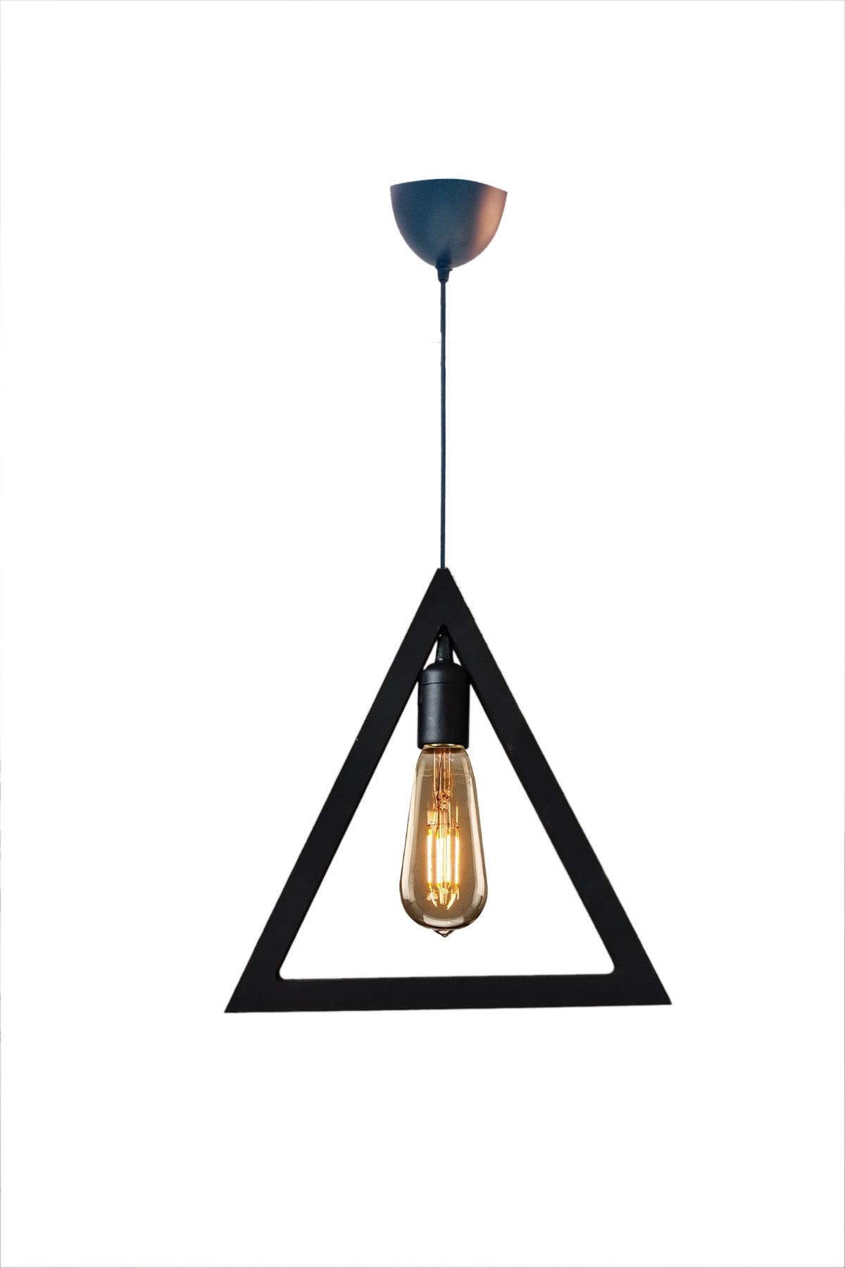 UTKU TASARIM-Modern Retro Triangle Pendant Lamp - Chandelier Ceiling Lamp for Office, Cafe, Bar and Hotel 6