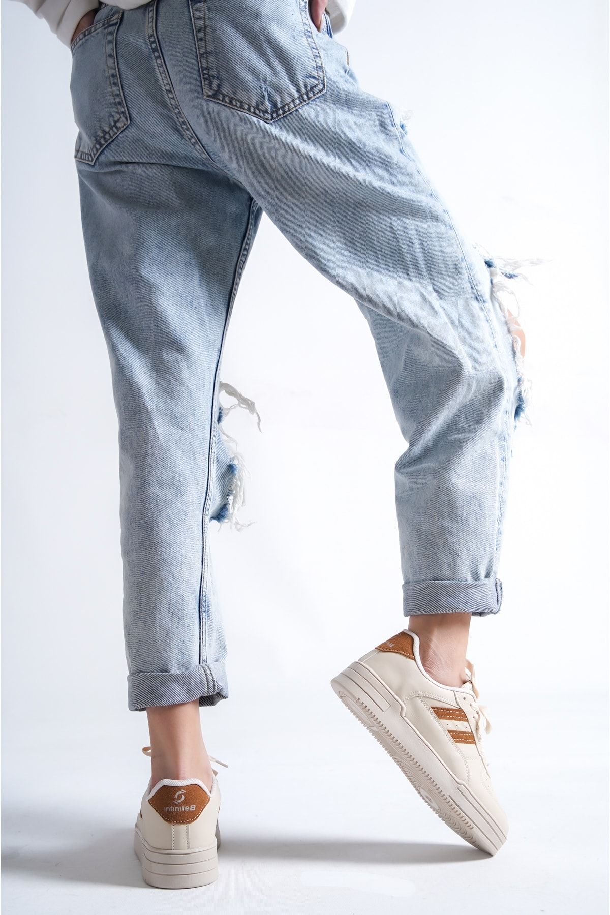 Bej - Kadın Air Sneaker Md1147-101-0001