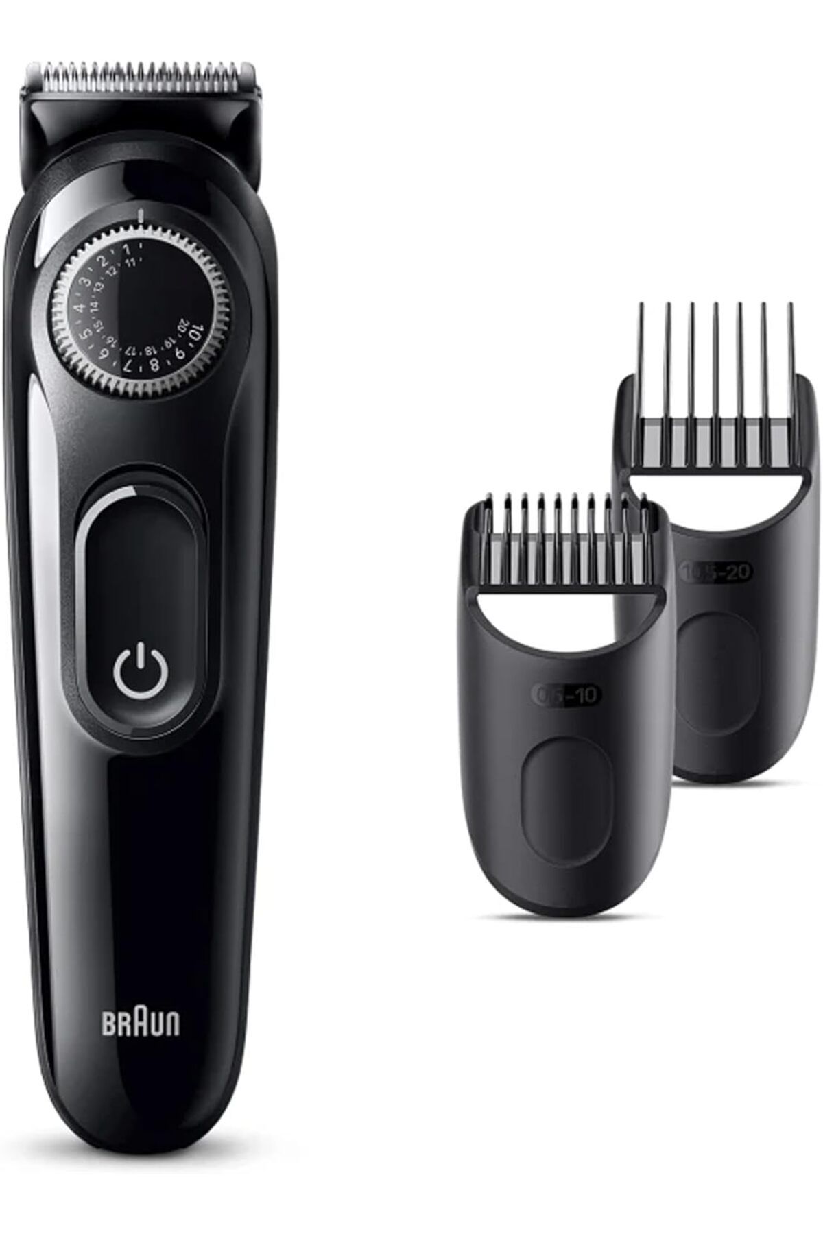 Braun-Beard Trimmer 3 With Precision Wheel, 3 Styling tools, 50 mins Runtime, ProBlade - BT3410 5